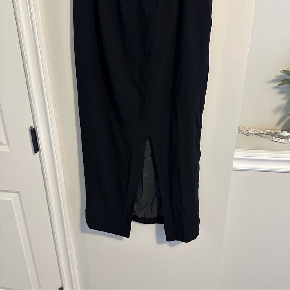 Vintage Zelda Black Maxi Skirt Business Casual Medium - Picture 7 of 11